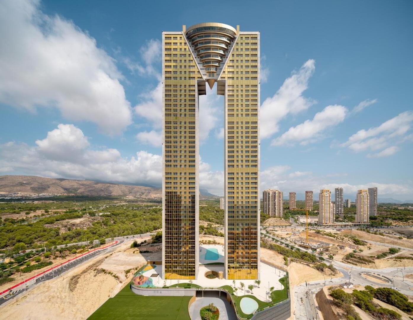 Intempo Sky Luxury Apartment 26 Floor Seaview Benidorm Eksteriør billede