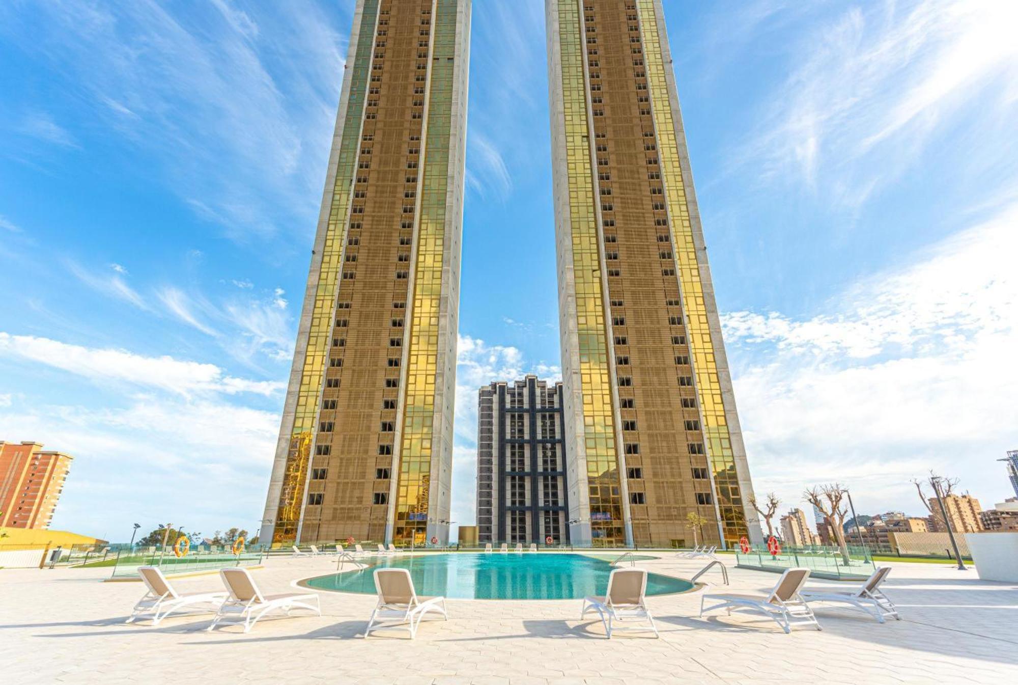 Intempo Sky Luxury Apartment 26 Floor Seaview Benidorm Eksteriør billede