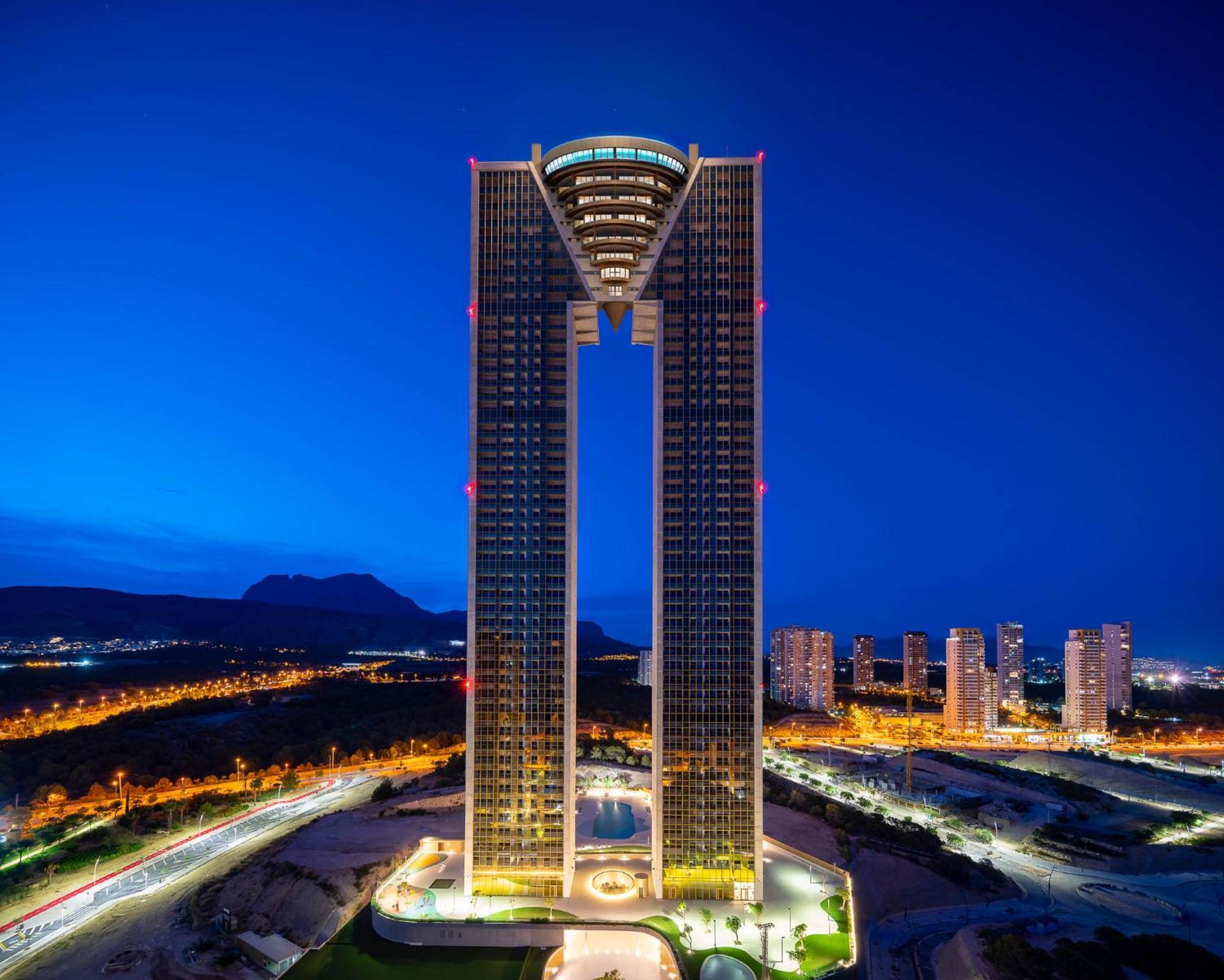 Intempo Sky Luxury Apartment 26 Floor Seaview Benidorm Eksteriør billede